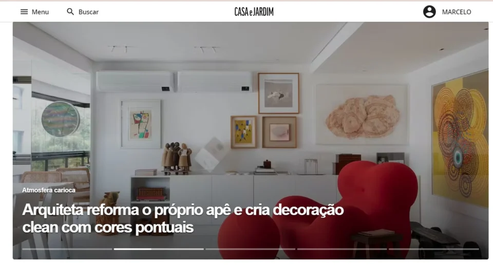 Projeto publicado por Casa e Jardim